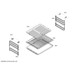 Схема №6 HBN101550A с изображением Панель управления для духового шкафа Bosch 00663643