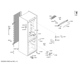 Схема №4 K5881X0 с изображением Дверь для холодильника Bosch 00246320
