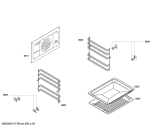Схема №3 HBA20B450E с изображением Ручка управления духовкой для плиты (духовки) Bosch 00612577