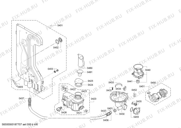 Схема №6 SMV90M20NL с изображением Набор кнопок для посудомоечной машины Bosch 00627162