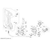 Схема №6 SMV90M20NL с изображением Передняя панель для посудомоечной машины Bosch 00746438
