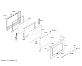 Схема №5 PO301 с изображением Панель для электропечи Bosch 00245274