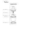 Схема №2 DD863G10/700 с изображением Двигатель (мотор) для блендера (миксера) Moulinex MS-0A16966