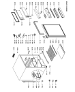 Схема №1 KDI 1351/2 с изображением Дверка для холодильной камеры Whirlpool 481244229244
