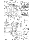 Схема №2 ADP 2966 WHM с изображением Панель для посудомоечной машины Whirlpool 481245370883