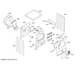 Схема №4 WTW86580SN с изображением Вкладыш для сушилки Bosch 00614247