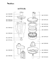Схема №4 AAT7D4(R) с изображением Сосуд для кухонного комбайна Moulinex MS-5980616