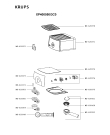 Схема №6 XP400050/3C0 с изображением Емкость для электрокофемашины Krups MS-620333