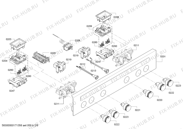 Схема №5 JH33AC51 Junker+ с изображением Переключатель для электропечи Bosch 00628936