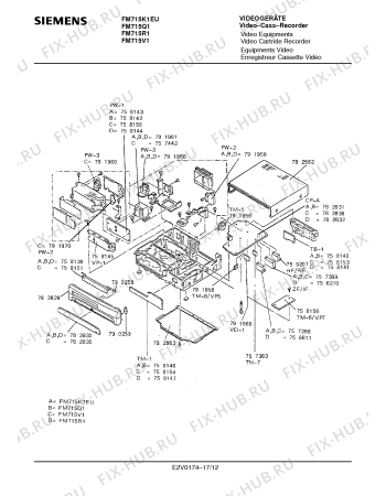 Схема №15 FM711R1 с изображением Кварц для стереоаппаратуры Siemens 00791955