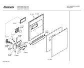 Схема №5 CG241S2 S200 с изображением Вкладыш в панель для посудомойки Bosch 00489612