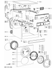 Схема №2 AWO/D 4726 с изображением Обшивка для стиральной машины Whirlpool 480111100277