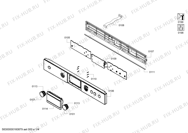 Схема №4 BM220130 с изображением Дверь для электропечи Bosch 00687767