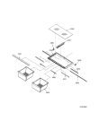 Схема №15 G25E FSB23IX с изображением Обрамление полки для холодильной камеры Whirlpool 481245088427