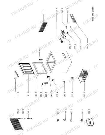 Схема №1 9140/G с изображением Декоративная панель для холодильной камеры Whirlpool 481945949783
