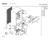 Схема №4 KG44U97IE с изображением Крышка для холодильной камеры Siemens 00176554