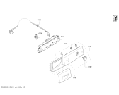 Схема №4 WTE86102 с изображением Панель управления для электросушки Bosch 00677672