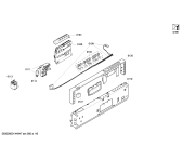 Схема №6 DF240140 с изображением Набор кнопок для посудомоечной машины Bosch 00614715