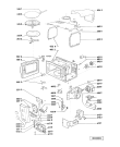 Схема №2 AVM 949 BL с изображением Блок управления для микроволновки Whirlpool 481921478543