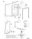 Схема №7 GS 6719/1 IN с изображением Гидрошланг для посудомоечной машины Whirlpool 480140100595