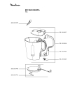 Схема №1 BY105110/87A с изображением Элемент корпуса для чайника (термопота) Moulinex SS-201958