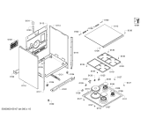 Схема №4 PACB521C20 с изображением Панель управления для плиты (духовки) Bosch 00701254