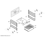 Схема №5 HCE542120B с изображением Ручка конфорки для духового шкафа Bosch 00619641