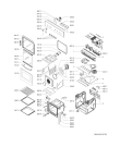 Схема №1 EMZ 4460/A WS с изображением Панель для духового шкафа Whirlpool 481245248663