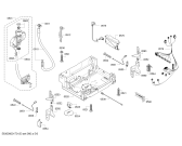 Схема №6 SMI53M82EU с изображением Передняя панель для электропосудомоечной машины Bosch 00675503