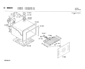 Схема №4 0750092068 EH685SG с изображением Панель для плиты (духовки) Bosch 00115988