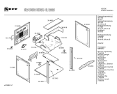 Схема №4 B1855N2 MEGA CS4859 с изображением Панель управления для духового шкафа Bosch 00434167
