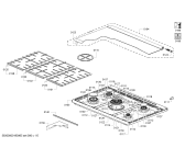 Схема №3 HSG738357M с изображением Решетка для духового шкафа Bosch 00791778