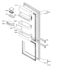 Схема №1 JKI4056 с изображением Держатель для холодильника Aeg 2211172016