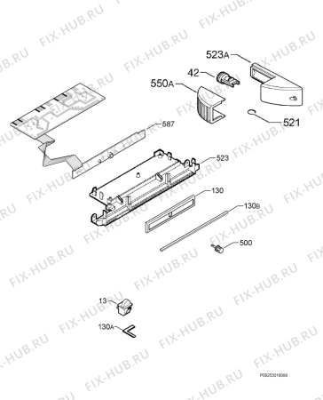 Взрыв-схема холодильника Aeg Electrolux SN81840-4I - Схема узла Diffusor