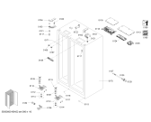Схема №6 KAD92S5ETI с изображением Наклейка для холодильника Bosch 10003599