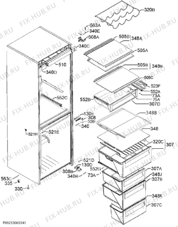 Схема №4 S83820CTXF с изображением Микромодуль для холодильной камеры Aeg 973925054958005