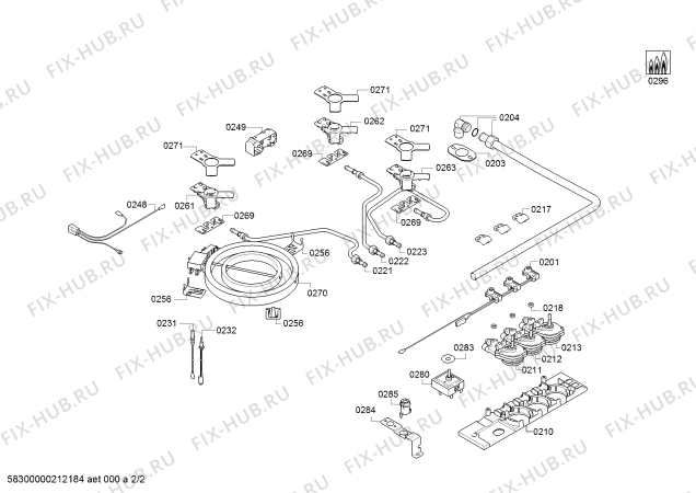 Схема №2 PRY6A6B70 PG 60F 3G+E BOSCH SV с изображением Кронштейн для электропечи Bosch 10007896