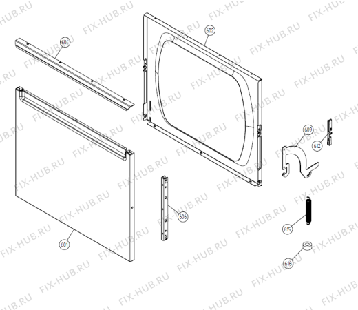 Взрыв-схема стиральной машины Gorenje W6342L DK   -White #2111692 (900003133, WM25.3) - Схема узла 06