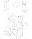 Схема №2 AWZ 7464 с изображением Обшивка для сушильной машины Whirlpool 481245217747