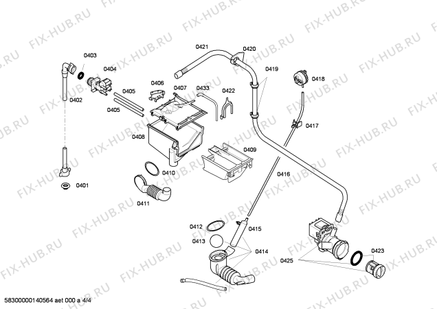 Схема №4 WM10E362GR с изображением Панель управления для стиралки Siemens 00677912