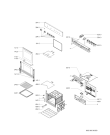 Схема №1 AKP 300/IX/02 с изображением Обшивка для плиты (духовки) Whirlpool 481245249806