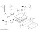Схема №5 4VS341BD с изображением Передняя панель для посудомойки Bosch 00663556
