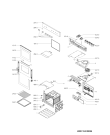 Схема №1 AKP 309/02 IX с изображением Обшивка для плиты (духовки) Whirlpool 481245240282