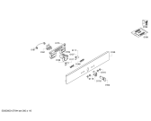 Схема №5 B15P60S0FR с изображением Панель управления для электропечи Bosch 00669189
