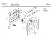 Схема №5 HB37050 с изображением Панель для духового шкафа Siemens 00285302