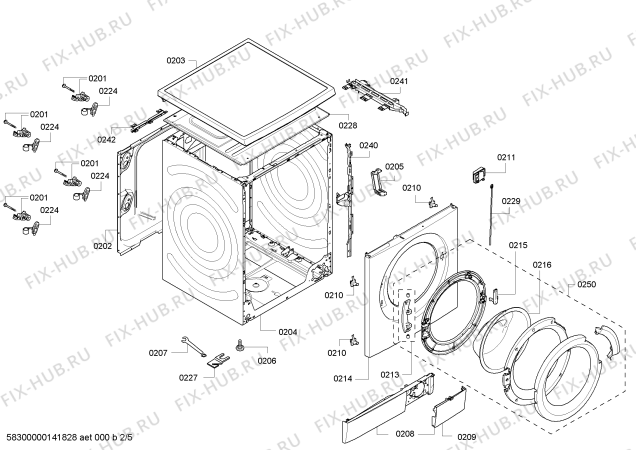 Схема №5 WM10P320IT IQ 300-8 8kg 1000 giri с изображением Панель управления для стиралки Siemens 00701584