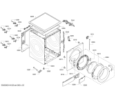 Схема №5 WM15CY1401 с изображением Ручка для стиральной машины Bosch 00657014