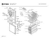 Схема №4 KG41U50GR с изображением Испаритель для холодильной камеры Siemens 00208284