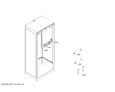Схема №5 T30IR800SP с изображением Плата для холодильника Bosch 00687195