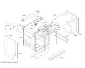Схема №4 SMI86S05DE Exclusiv, Made in Germany с изображением Набор кнопок для электропосудомоечной машины Bosch 00631152